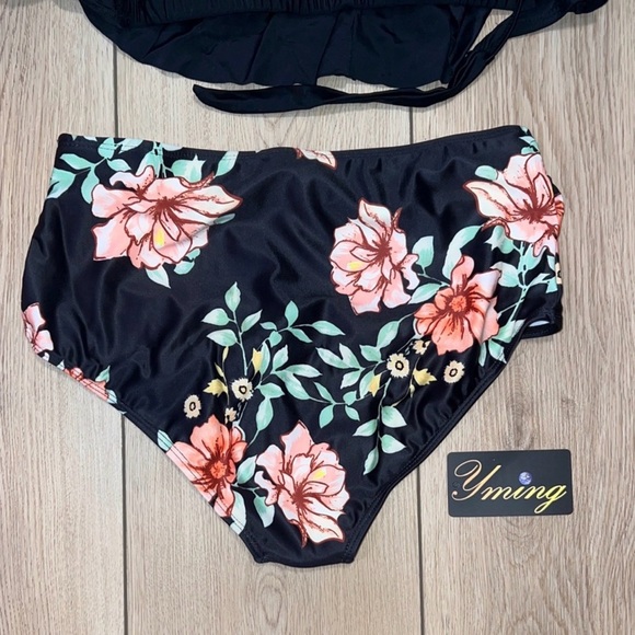 Mommy and Me Bathing Suit Two Piece Swimming Suit Family Matching Swimsuits - Picture 9 of 14